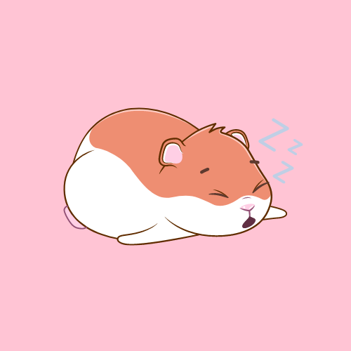 Hamster sleep screaming