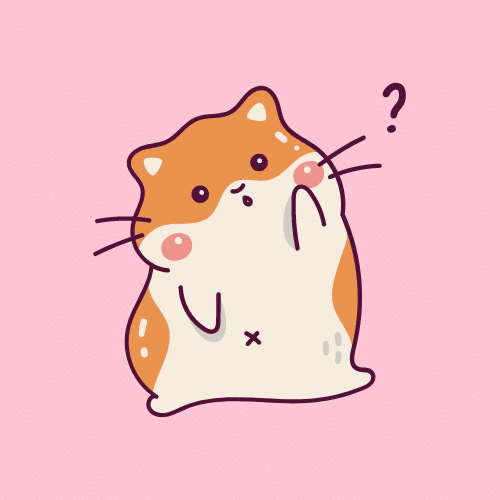 confused hamster